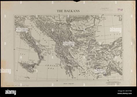 The Balkans Balkan Peninsula Maps Norman B Leventhal Map Center