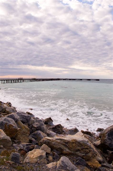 Rapid Bay Jetty Stock Image Image Of Froth Jetty Coast 1123549