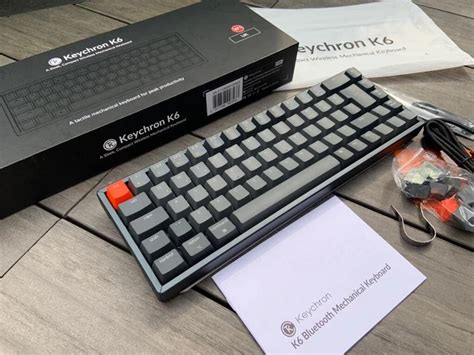 Keychron K Wireless Mechanical Keyboard Hot Swappable Red Switch Picclick Uk