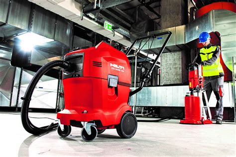 Hilti Dd Wms Water Plus Vacuum System Eliminates Concrete Drilling