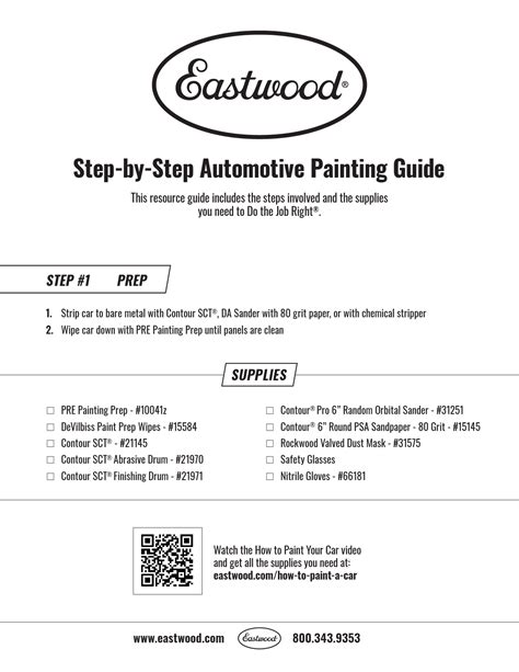 Step-by-Step Automotive Painting Guide | Eastwood Auto