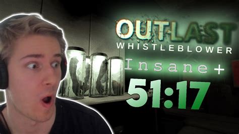 Outlast Whistleblower INSANE PLUS Speedrun 51 17 NO CHECKPOINTS