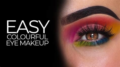 Colourful Eye Makeup Tutorial Youtube