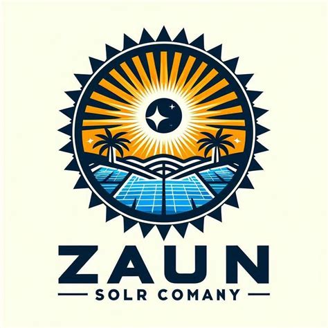 Entry By Shymaa For Zaun Solar Company Logo Design Freelancer