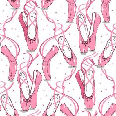 Ballet Shoes Fabric, Wallpaper and Home Decor | Spoonflower