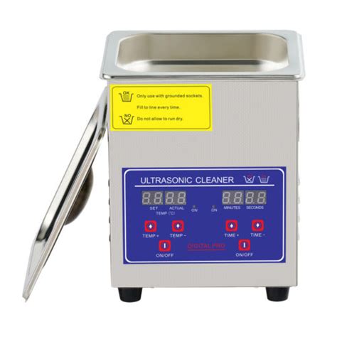 Creworks 2l Ultrasonic Cleaner Cleaning Equipment Liter Heated W Timer Heater 719868665411 Ebay