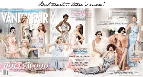 Vanity Fair March 2012: The Hollywood Issue – Emily Jane Johnston