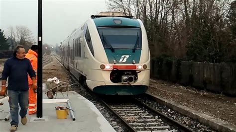 Stazione Fs Aviano Treno Di Prova Ripartenza Ad Aviano Youtube