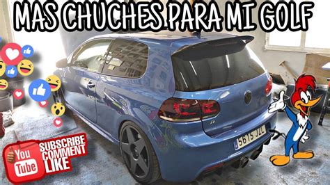 Os enseño TODAS LAS MODIFICACIONES DEL GOLF 6R Y Pintamos nueva pieza