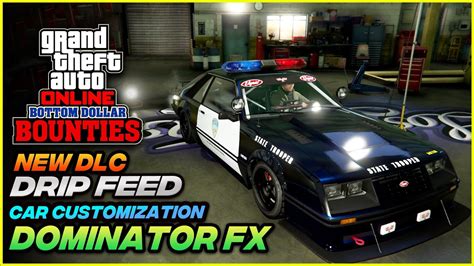 GTA Online Drip Feed DLC Car Dominator FX Interceptor Unreleased Cars