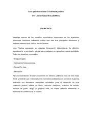 Caso práctico unidad 1 Economía política Leonar Rosado docx Caso