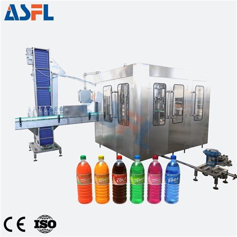 Complete Automatic Easy To Operation Carbonated Soft Drink Filling