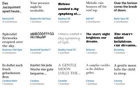 Windows Schriftarten Anzeigen Welche Fonts Sind Installiert