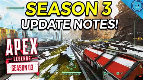 New Apex Legends Season Meltdown Official Update Notes New Legend