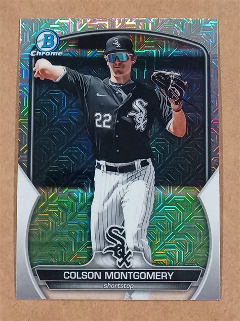 Colson Montgomery Bowman Mega Box Mojo Autograph Markets Report