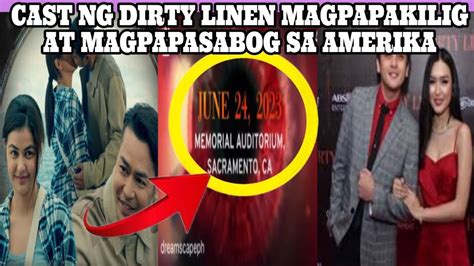 Cast Ng Dirty Linen Magpapakilig At Magpapasabog Sa Amerika Youtube