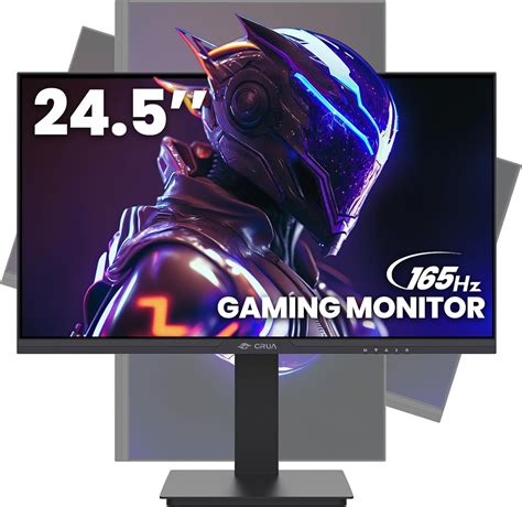 CRUA Monitor Para Juegos De 24 5 Pulgadas 144 Hz 165 Hz FHD 100