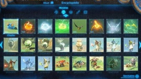 Zelda BotW All Monsters Millenium