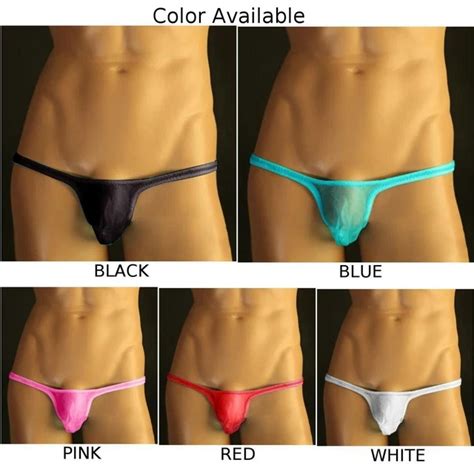 CULOTTE HOMME G STRING Tanga Bulge Poch Micro Bikini T Back Sous