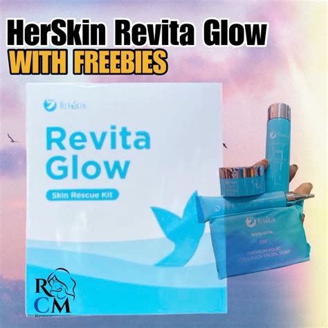 ONHAND HerSkin Revita Glow Skin Rescue Kit By Kath Melendez NEW