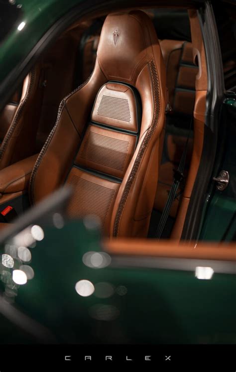 Carlex Refreshes Previous Porsche Turbo With Hand Brushed Green