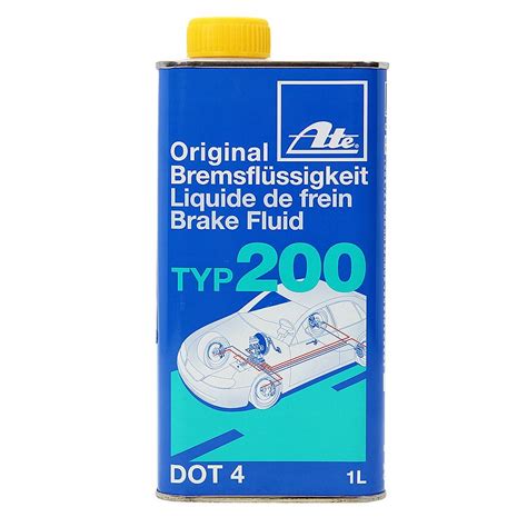 ATE 1x 1 Liter Bremsflüssigkeit Typ 200 DOT4