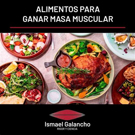 Alimentos Que Debes Comer Para Ganar Masa Muscular