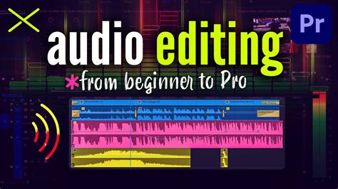 How To Edit Audio In Premiere Pro Cc Tutorial For Beginners Youtube