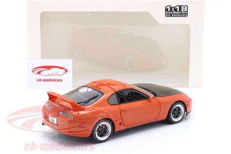 Solido 1 18 Toyota Supra Mk4 A80 Streetfighter 建設年 1993 オレンジ S1807605