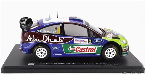 EDICOLA HACWRCFIACOLL516 Scale 1 24 FORD ENGLAND FOCUS RS WRC09 N 3