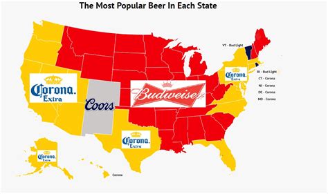 Most popular beers by state | Community | BeerAdvocate