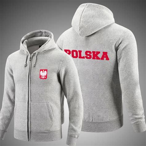 Bluza reprezentacji Polski męska rozpinana Bluza Polska