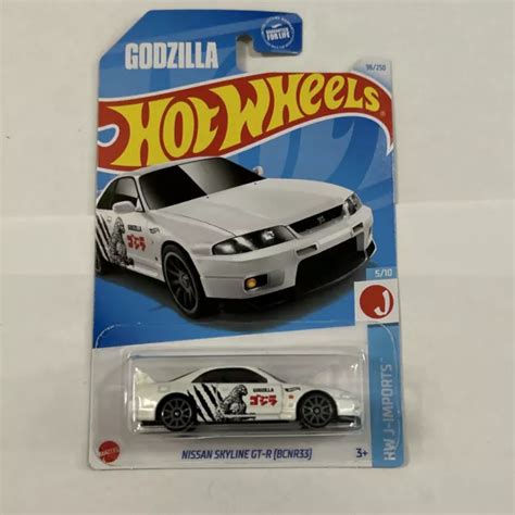 HOT WHEELS GODZILLA Nissan Skyline GT R BCNR33 2024 HW J Imports K32 EUR 4 44 PicClick FR