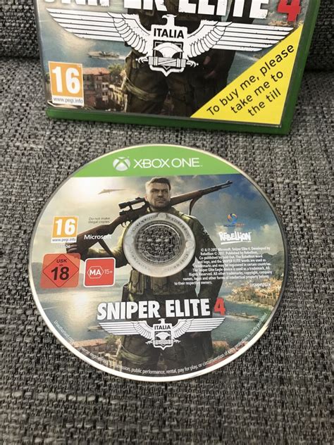 Sniper Elite 4 Xbox One 2017 5060236966490 Ebay