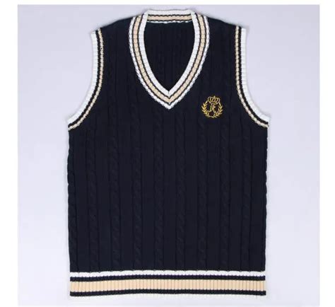 School Uniform Sweaters Vest For Girls Boys British Student Uniforms ...