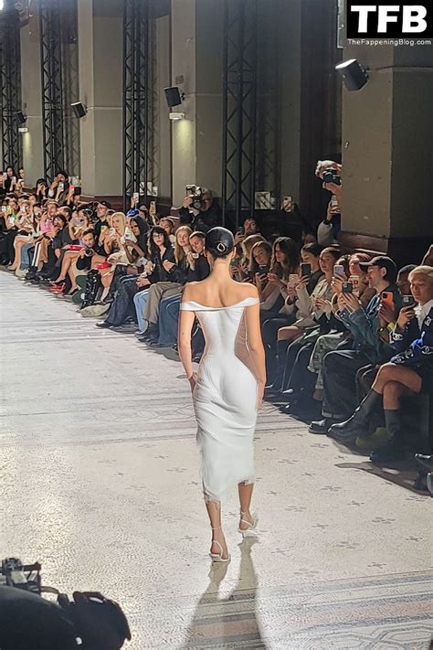 Bella Hadid Goes Topless At The Coperni Fashion Show In Paris (120