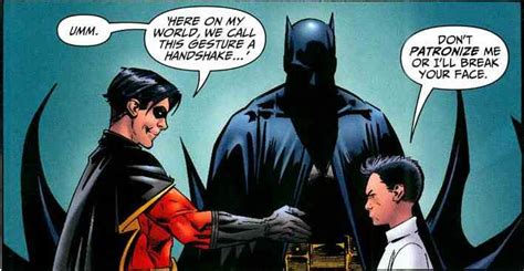 Tim And Damian Batman Son