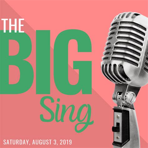 The Big Sing! | August 3 – Cathedral Park Performing Arts Collective