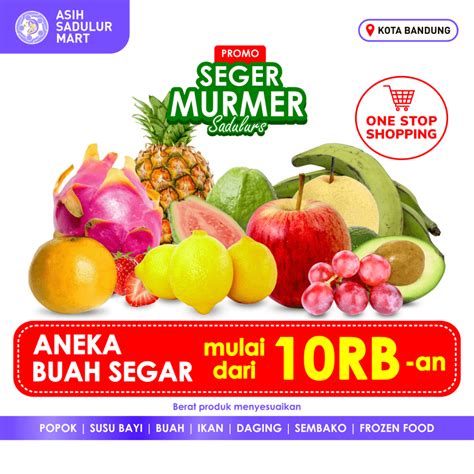 Jual Buah Segar 10RB Promo Aneka Buah Bandung | Shopee Indonesia