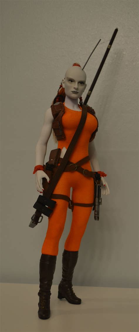 Customkitbash Aurra Sing Star Wars Bounty Hunter Episode I