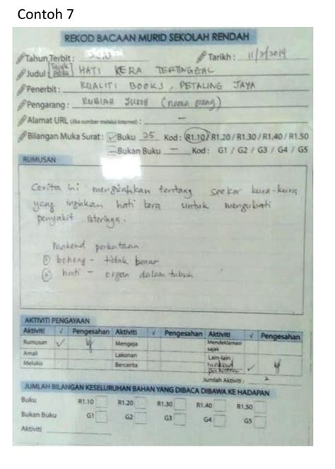 penilaian rumusan buku cerita  nilam blogz