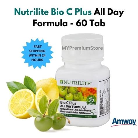 READY STOCK ORIGINAL Nutrilite Bio C Plus All Day Formula 60