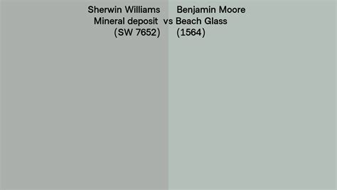 Sherwin Williams Mineral Deposit Sw 7652 Vs Benjamin Moore Beach