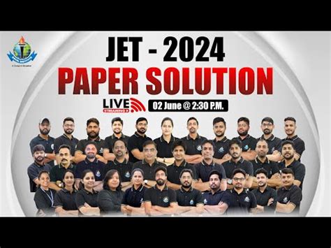 JET 2024 Peper Solution JET Answers Key 2024 Jet Exam 2024