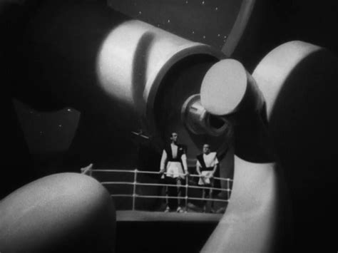 "There! There they go. That faint beam of light. I feel that what we've ...