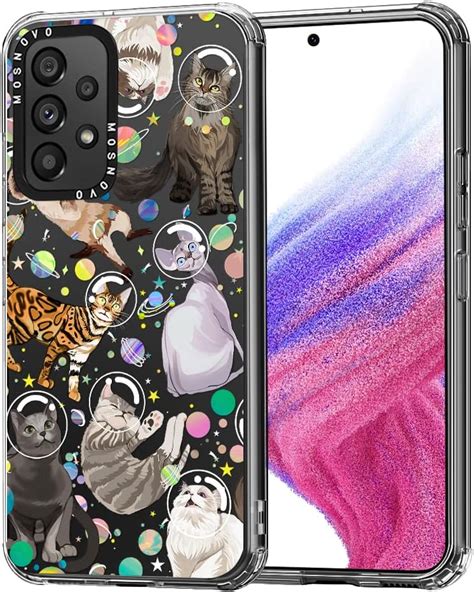 Mosnovo Handyh Lle Samsung A G H Lle Astro Katze Muster Tpu Bumper