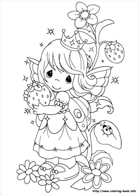 Free Printable Precious Moments Coloring Pages Everfreecoloring