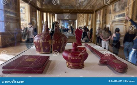 Louvre Museum in Paris editorial stock image. Image of capital - 265186199