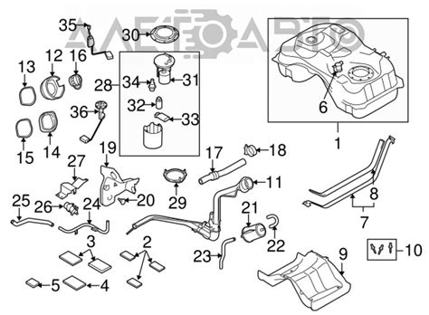 Крышка заливной горловины бензобака Mazda 6 13-21 новый OEM оригинал ...