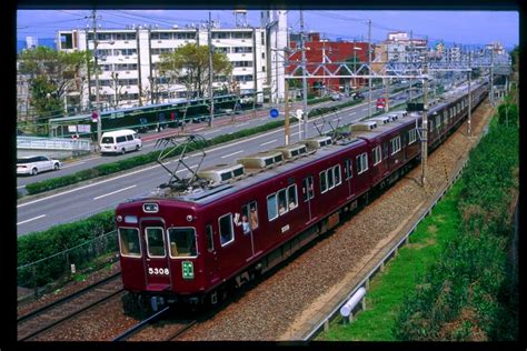 阪急電鉄 阪急5300系電車 5308 阪急5300系 崇禅寺駅 鉄道フォト・写真 By 丹波篠山さん レイルラボraillab